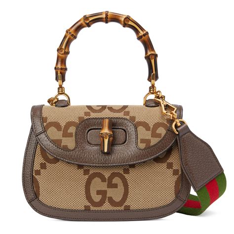 bolsa gucci bamboo|gucci bamboo handbags.